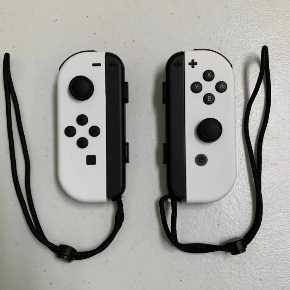 Nintendo Switch Custom Joycons White